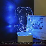 Horse Lamp 3D Dimmable Night Light