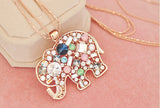 Elephant Necklace Long Chain