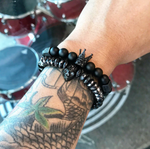 skull crown bracelet