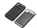 Slide Credit Card Slot Holder Phone Case for iPhone XS Max XR 7 6 6S 8 Plus 7Plus 6Plus 5 5C 5s SE X C
