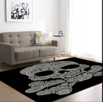 3D Sugar Skull Carpet