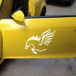 Horse Car  Stickers PVC