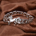 Horse Stainless Steel Charm bracelet