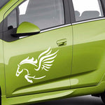 Horse Car  Stickers PVC
