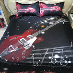 LUXURY 3D Guitar bed set