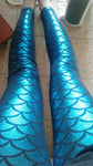 women's Scale leggings 12 color S-XL size Simulation mermaid sexy pants