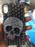Rhinestone Skull Exotic Phone Back Cover