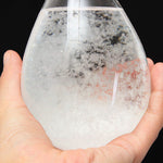 Weather Forecast Crystal Tempo Drops Water Shape Storm Glass Home Decor 6*12cm