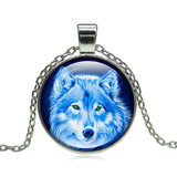 Wolf Moon Pendant Necklace