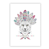 Native americans Art Print Poster