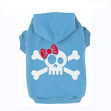 Cat Fleece Sweatshirt Dog Hoodies Skull