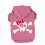 Cat Fleece Sweatshirt Dog Hoodies Skull