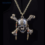 the Pirates Skull  Pendant Handmade Beads