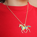 Running Horse  Necklace