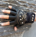 Pirate Skull Motorcycle Racing Gloves