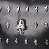 Skull Punk Shoulder  Crossbody Bag